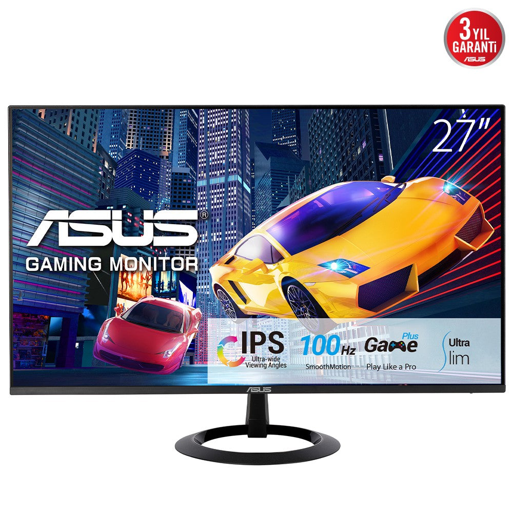 ASUS VZ27EHF - 68,6 cm (27") - 1920 x 1080 Pixel - Full HD - LCD - 1 ms - Schwarz - Monitor