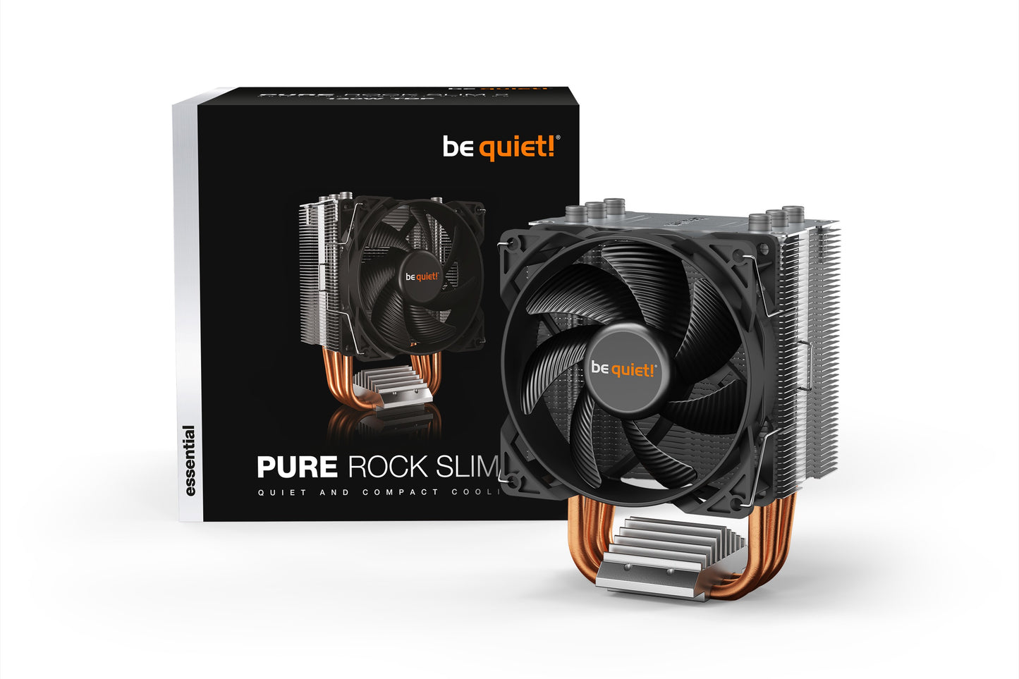 Be Quiet! PURE ROCK SLIM 2 - 9,2 cm - 2000 RPM - Silber - Kühler