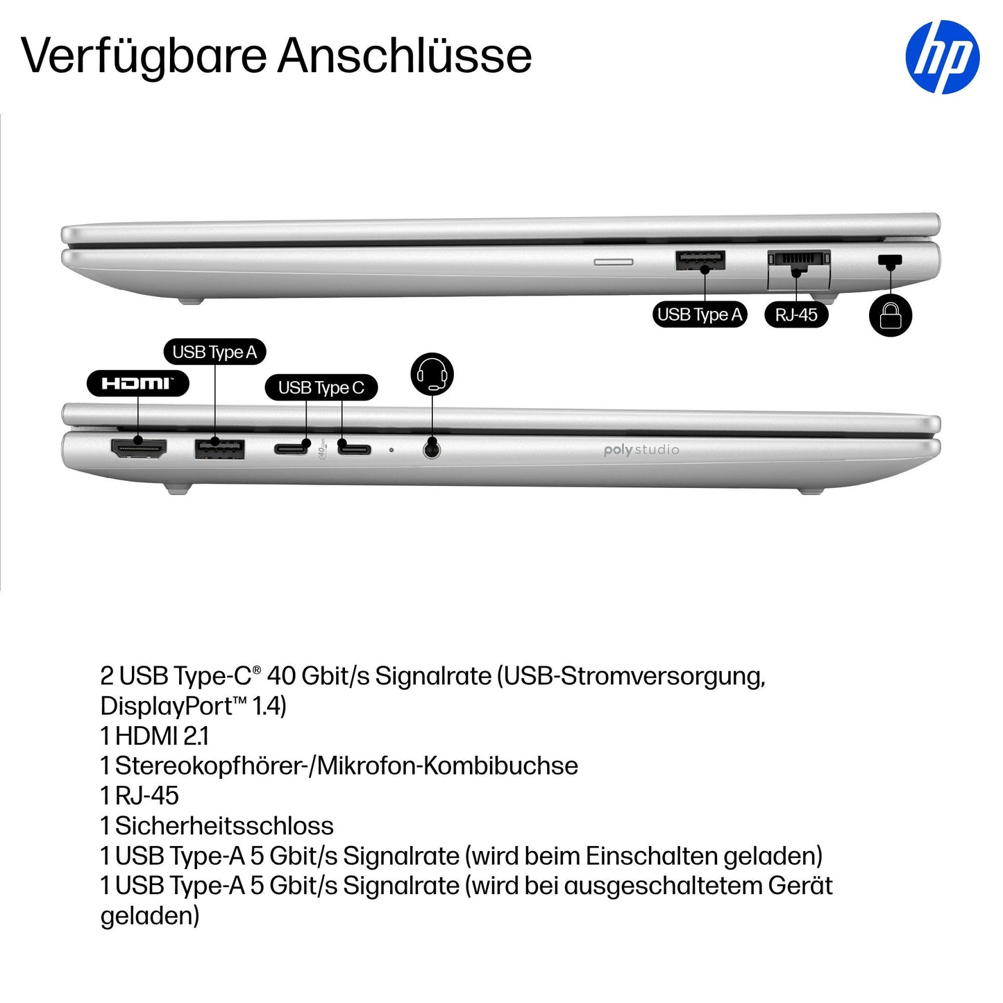 HP ProBook 4 G1i Notebook Next Gen AI - 177 - Grad Scharnierdesign - Notebook