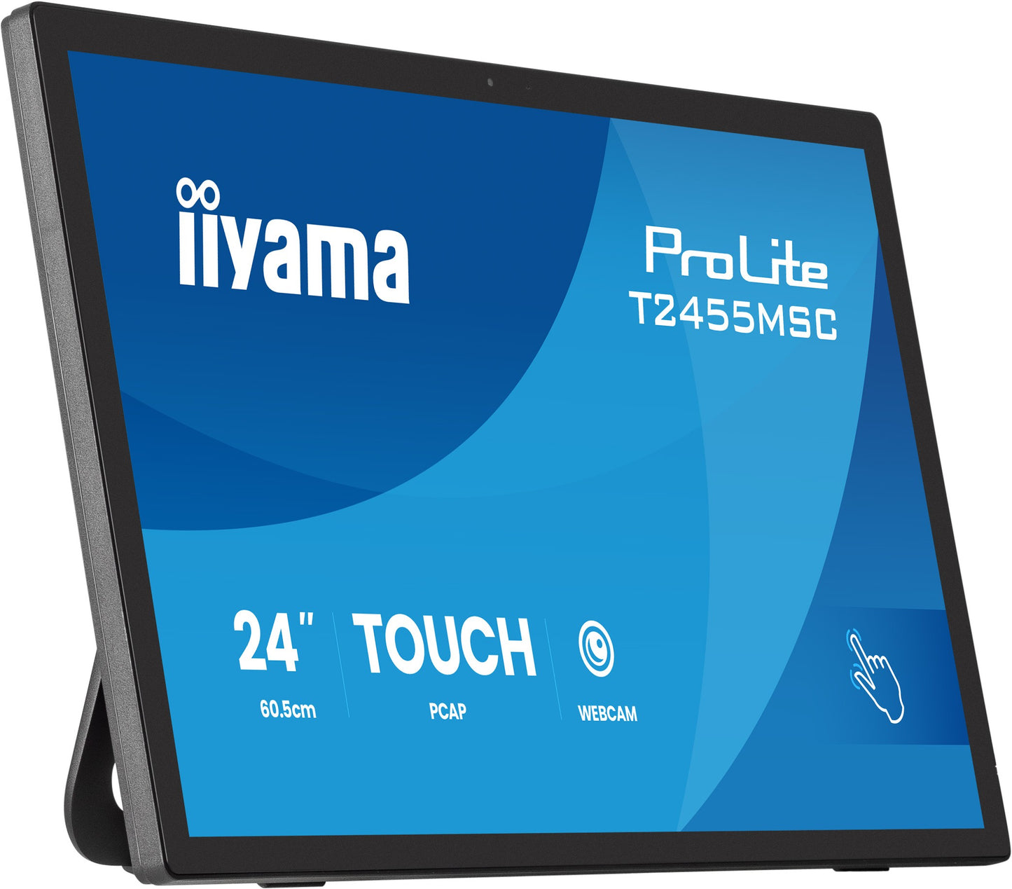 Iiyama 24iWIDE LCD Bonded DeepContrast Projective Capacitive Bezel Free 10 - Points Touch - Monitor