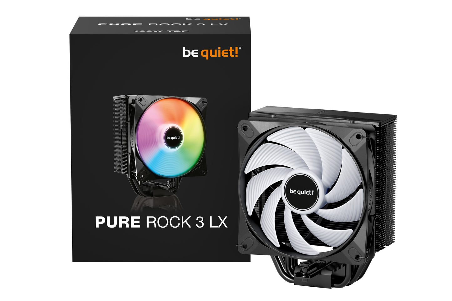 Be Quiet! CPU Pure Rock 3 Lx - CPU - 31,2 dB - Kühler