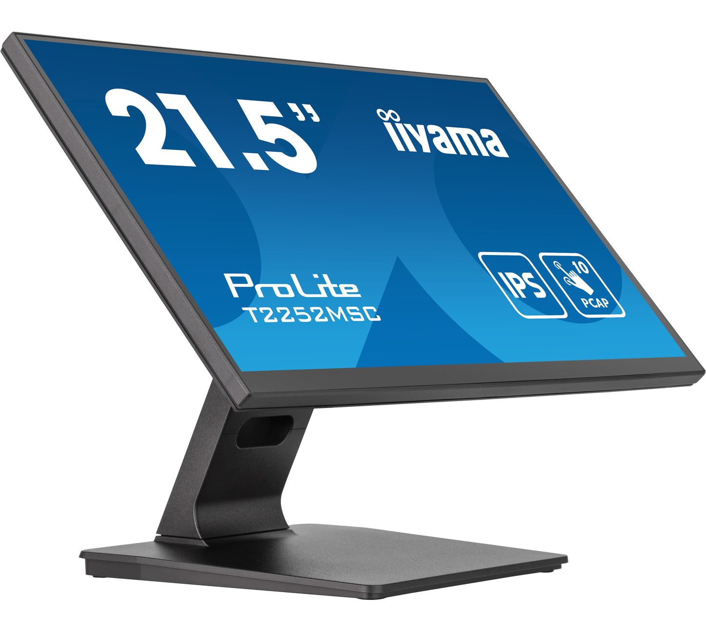 Iiyama ProLite T2252MSC - B2 - 54,6 cm (21.5") - 1920 x 1080 Pixel - Full HD - LCD - 5 ms - Schwarz - Monitor