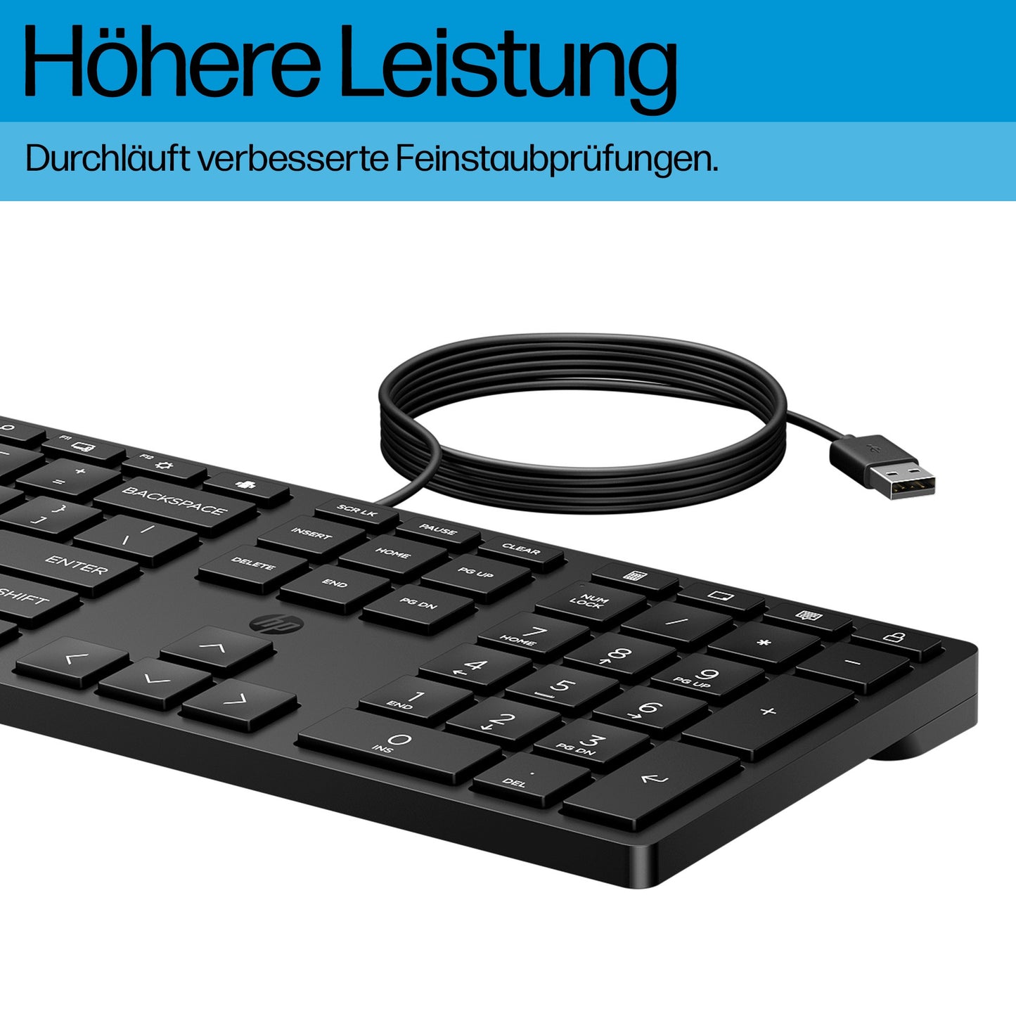 HP Desktop 320K - USB - QWERTZ - Tastatur
