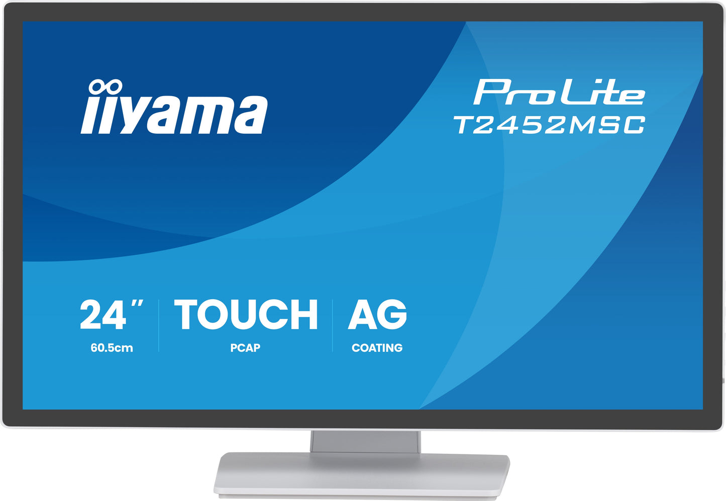 Iiyama ProLite T2452MSC - W1AG Touch Monitor 24" - 60,5 cm - Monitor