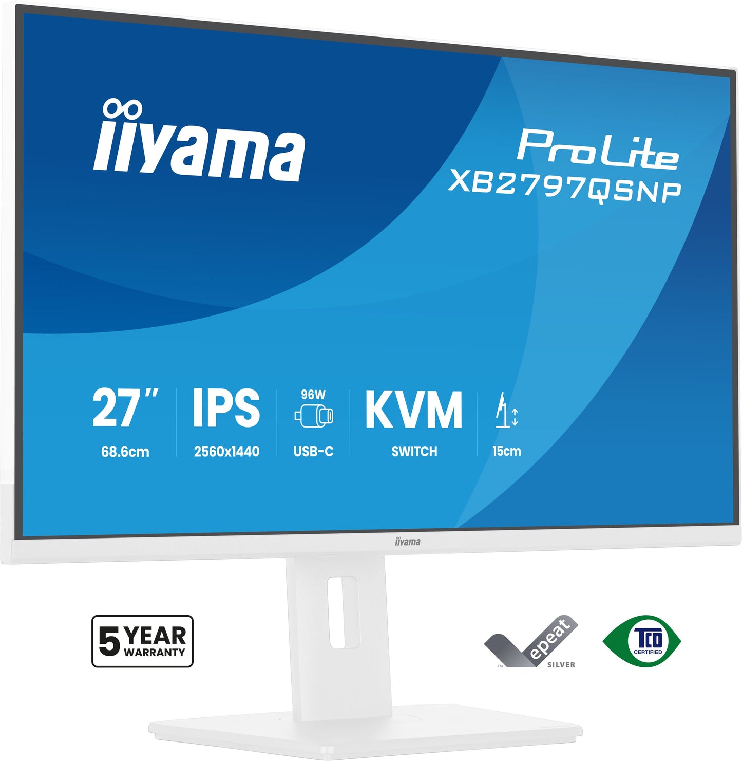 Iiyama XB2797QSNP - W1 27" IPS LCD - 68,6 cm - Monitor