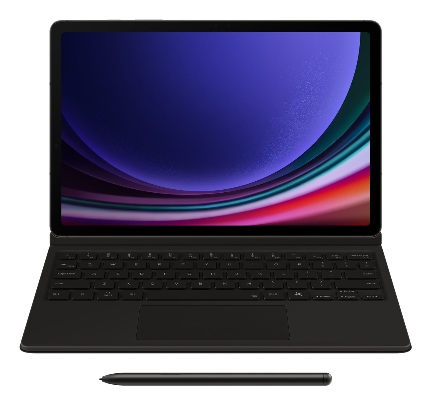 Samsung EF - DX725 Book Cover Keyboard für Galaxy Tab S9/9 FE/S10 FE lite - QWERTZ - Tastatur