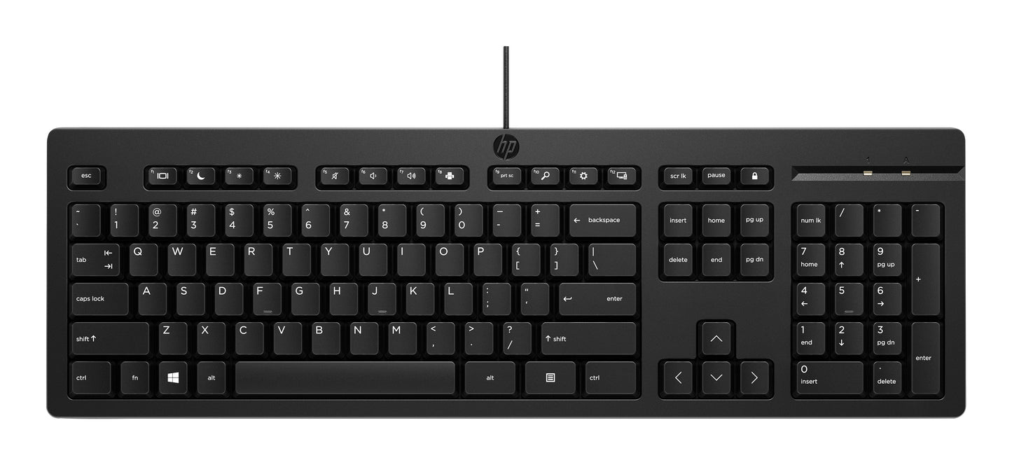 HP 125 G2 USB WD KBD RO AY2Y7AA#AKE - QWERTY - Tastatur