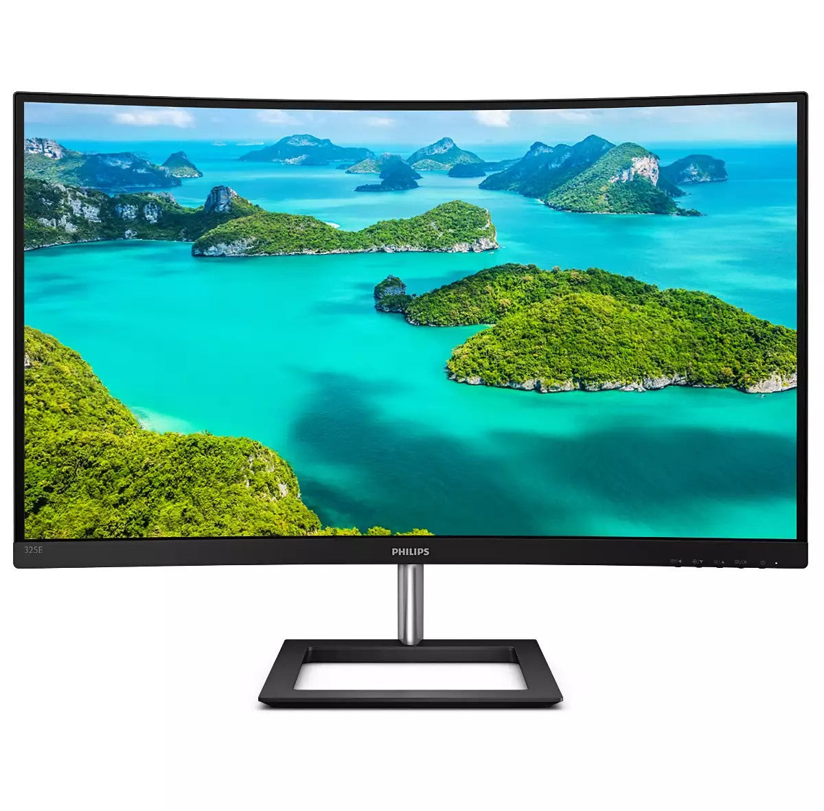 Philips E Line 325E1C/00 - 80 cm (31.5") - 2560 x 1440 Pixel - Quad HD - LCD - 4 ms - Schwarz - Monitor