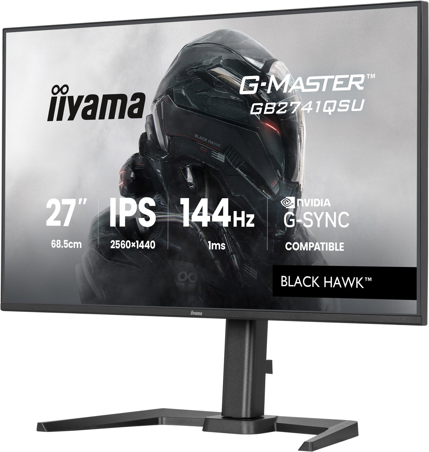 Iiyama G - Master Black Hawk GB2741QSU - B1 27" - 68,6 cm - Monitor