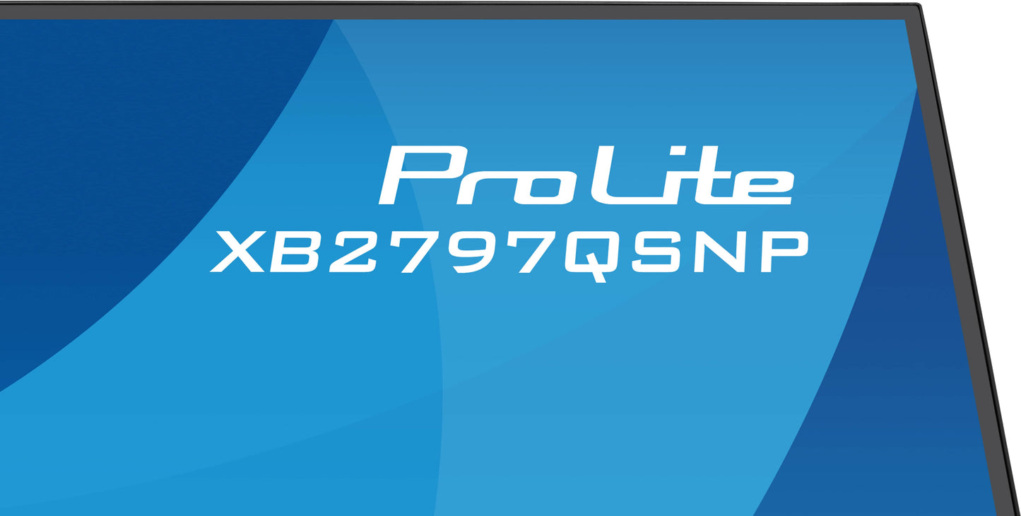 Iiyama 27'' IPS QHD puertos y KVM Pro Max - 27" - Monitor