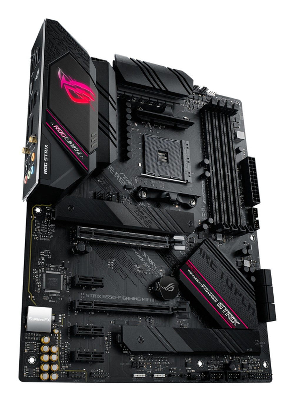 ASUS ROG STRIX B550 - F GAMING WIFI II - AMD - Sockel AM4 - AMD Ryzen 3000 Series - Sockel AM4 - DDR4 - SDRAM - 128 GB - Mainboard