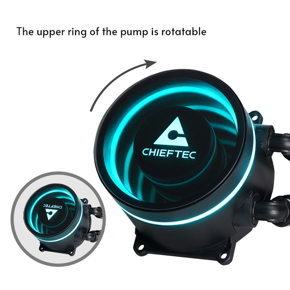 Chieftec Wasserkühlung Iceberg 360 - CPU - AMD Sockel AM2 - Kühler
