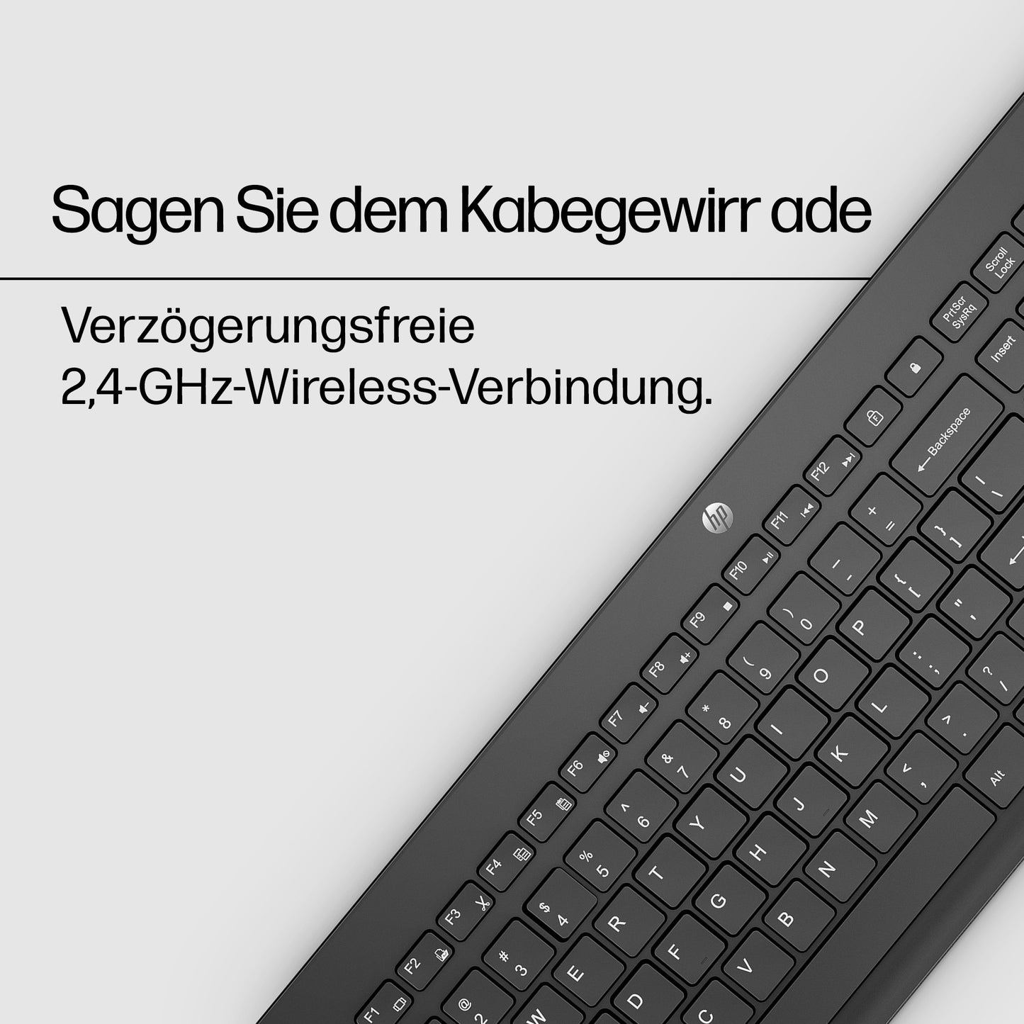 HP 230 - kabellos - QWERTZ - Tastatur