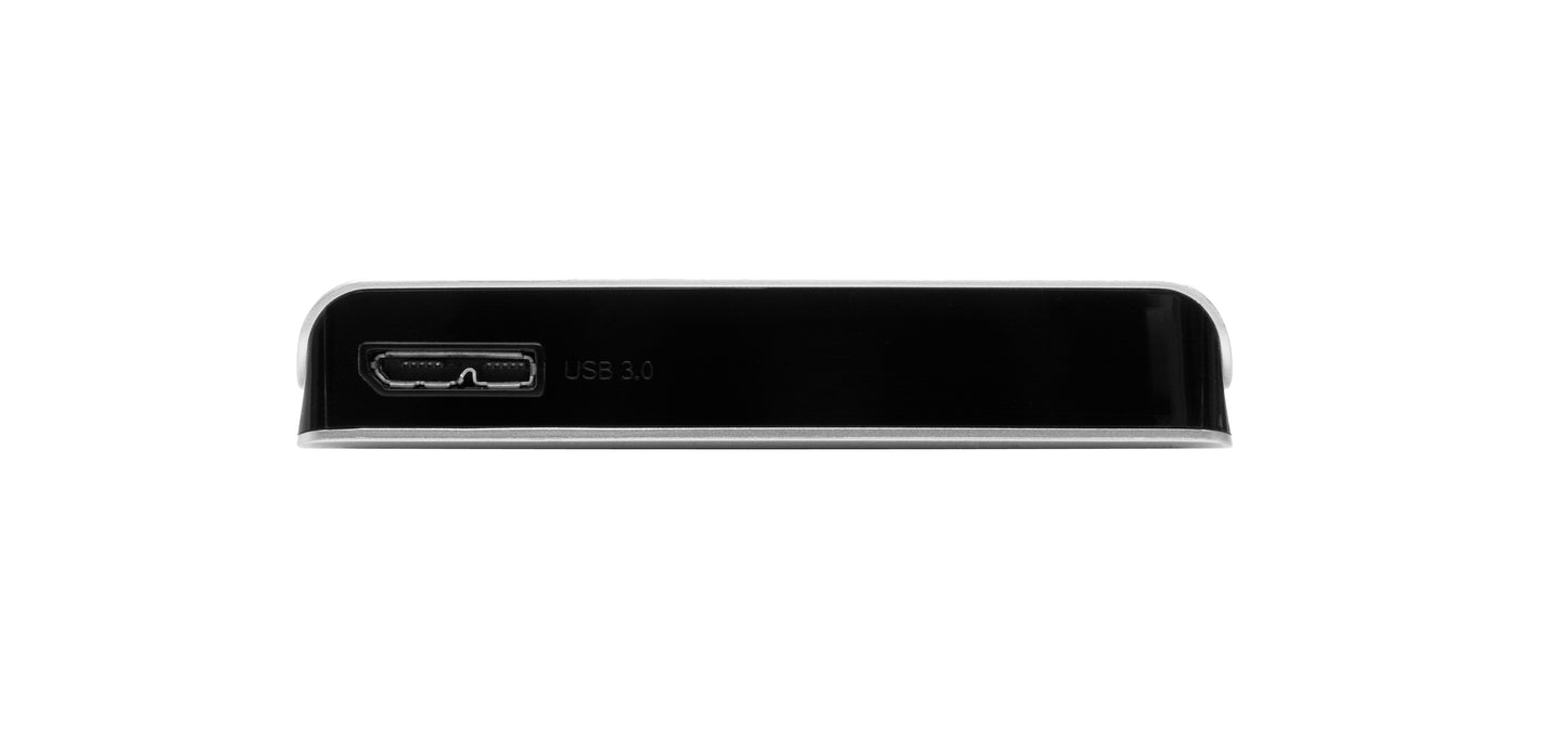 Verbatim Portables Festplattenlaufwerk Store 'n' Go USB 3.0 - 1 TB - Silber - 1 TB - 2.5" - 3.2 Gen 1 (3.1 Gen 1) - Silber - Festplatte