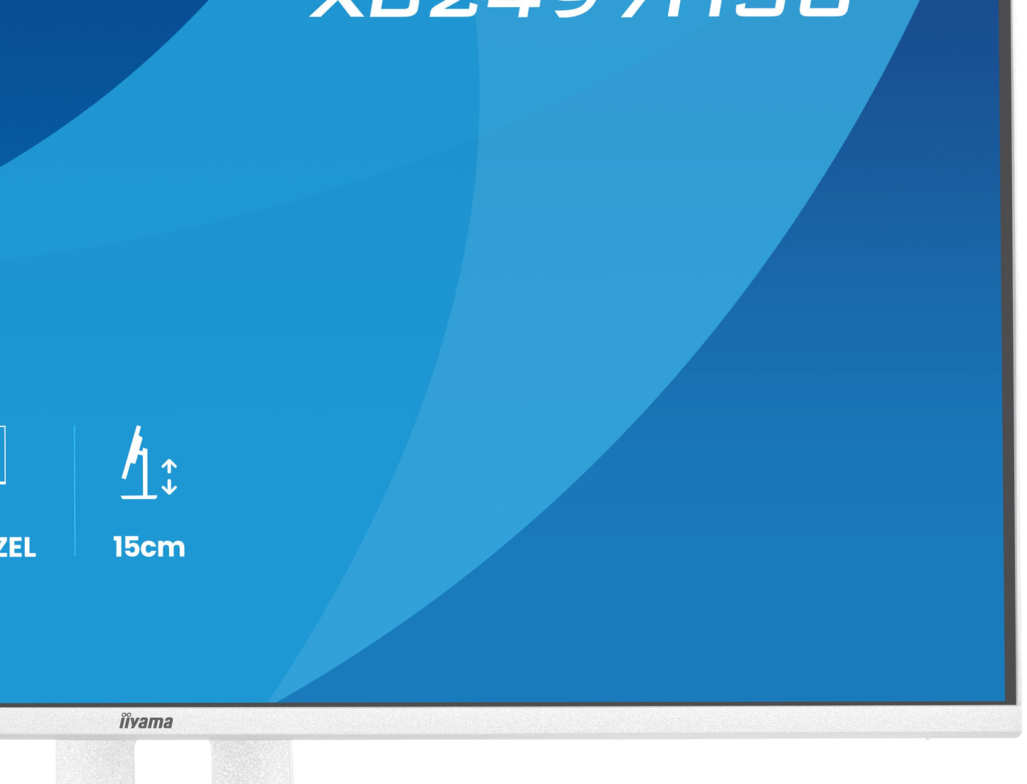 Iiyama XB2497HSU - W1 24" LCD Business Full HD IPS White - 24" - 60,5 cm - Monitor