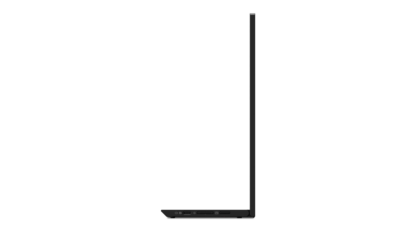 Lenovo ThinkVision M15 - 39,6 cm (15.6") - 1920 x 1080 Pixel - Full HD - LED - 14 ms - Schwarz - Monitor