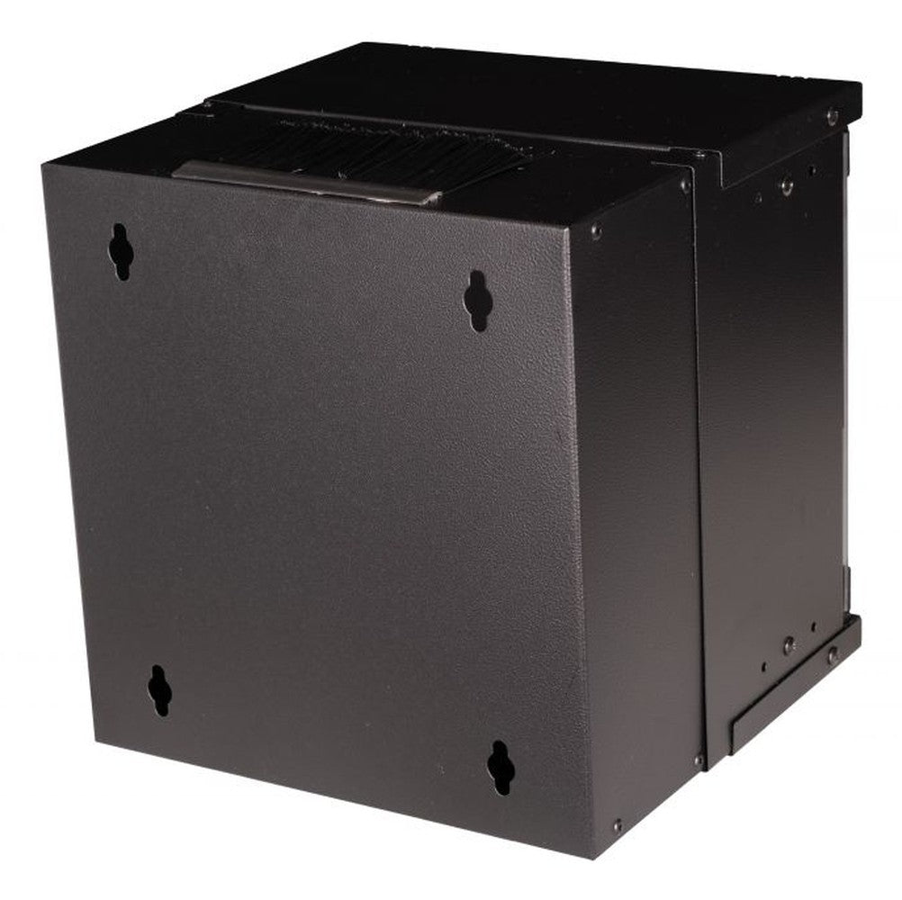 Equip 10" Wandgehäuse Glastür Eco 300x300mm 6U schwarz - 10" - Gehäuse