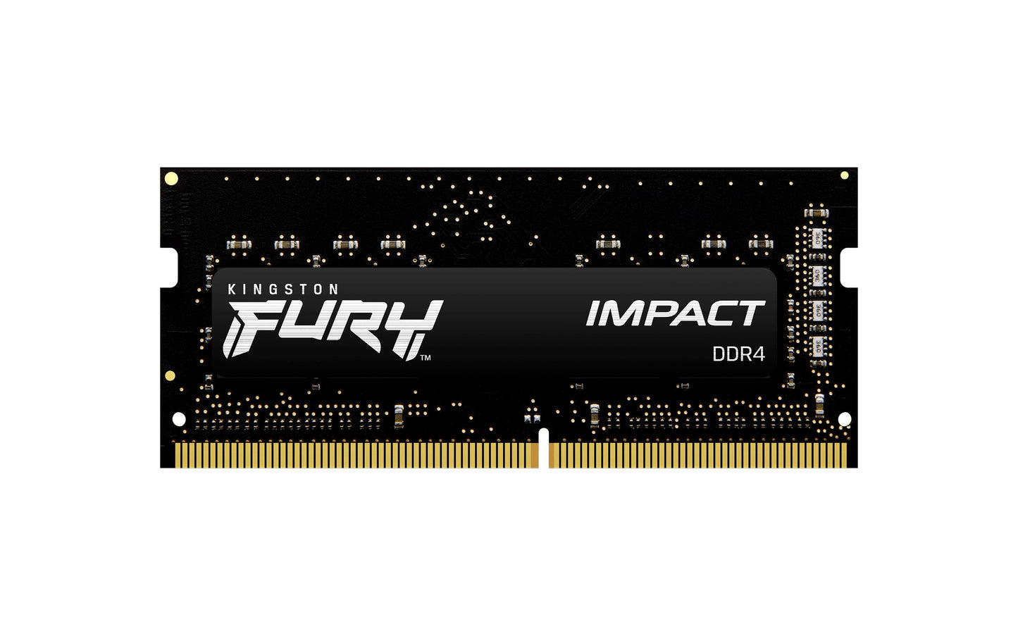 Kingston FURY 16GB 3200MT/s DDR4 CL20 SODIMM Impact - 16 GB - 1 x 16 GB - DDR4 - 260 - pin SO - DIMM - Arbeitsspeicher