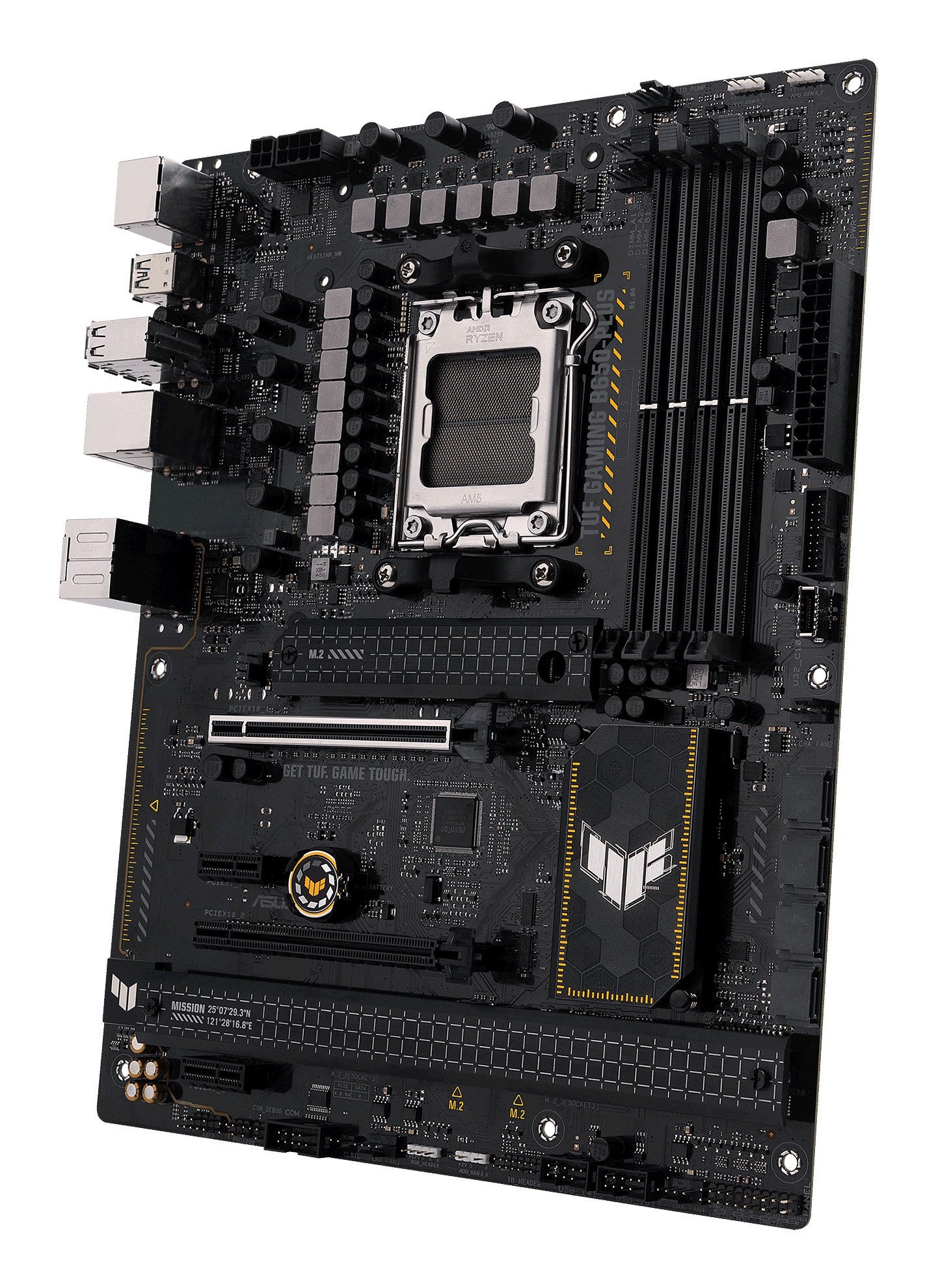 ASUS TUF GAMING B650 - PLUS - AMD - Sockel AM5 - AMD Ryzen 7000 Series - Sockel AM5 - DDR5 - SDRAM - 128 GB - Mainboard
