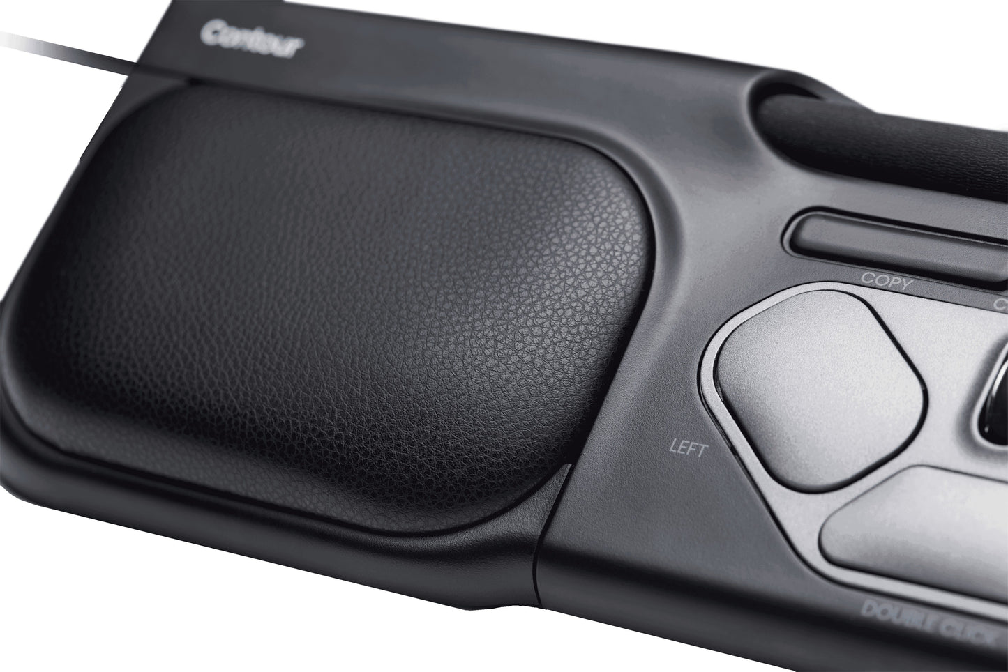 Contour Design Wrist Rest set for RollerMouse Pro3 Long+Short - Schwarz - China - 128 g - 2 Stück(e) - 80 mm - 400 mm - Tastatur
