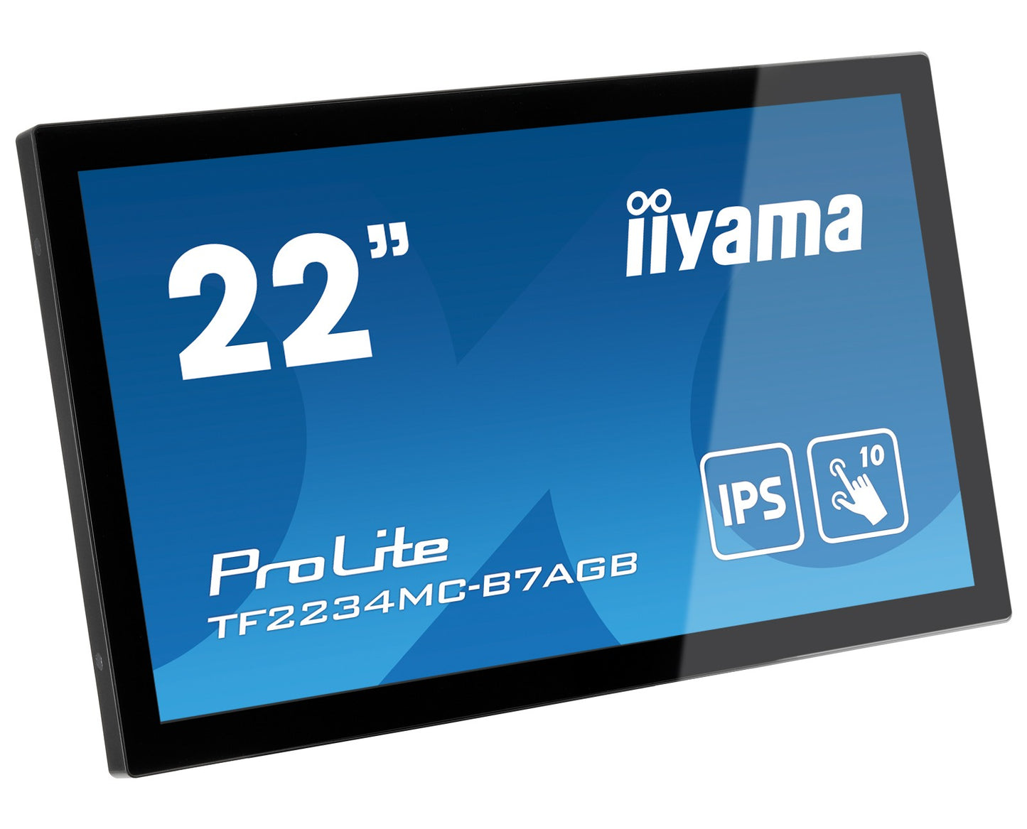 Iiyama ProLite TF2234MC - B7AGB - 54,6 cm (21.5") - 1920 x 1080 Pixel - Full HD - LED - 8 ms - Schwarz - Monitor