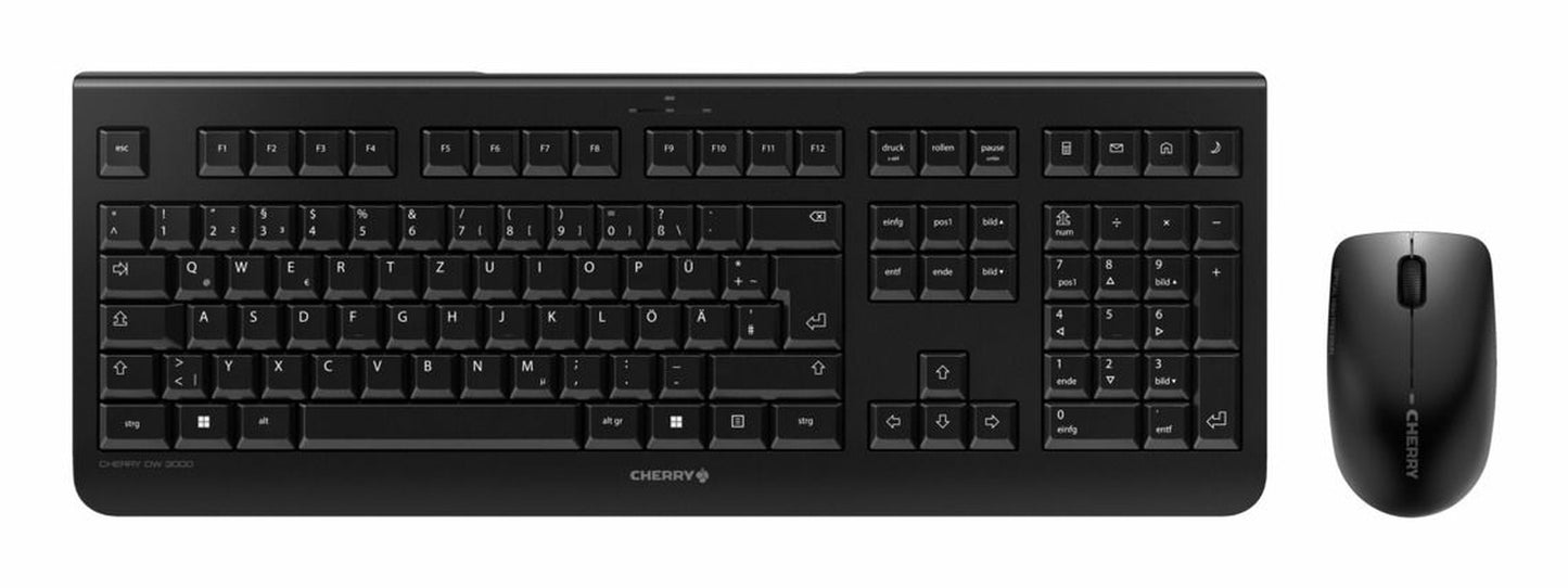 Cherry DW 3000 - und - Maus - Set - kabellos - 1.200 dpi - Tastatur