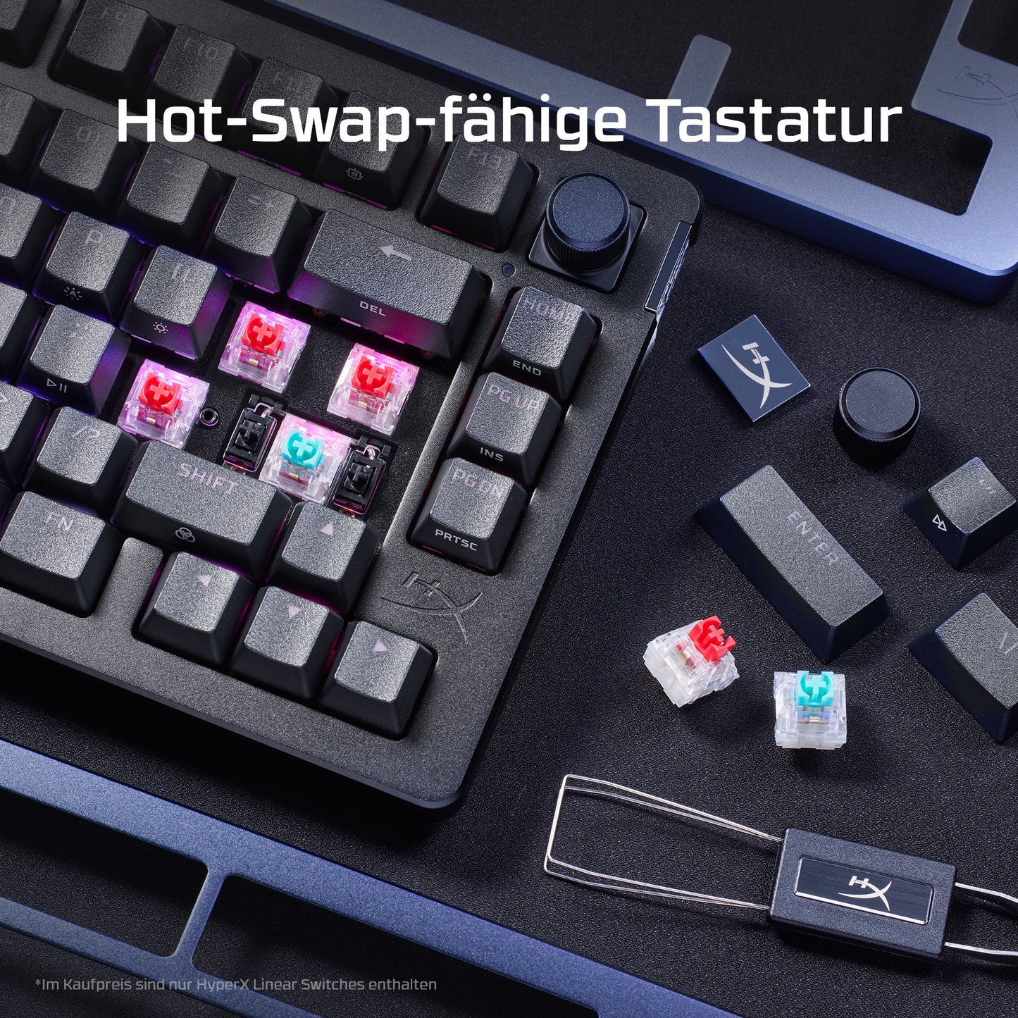 HyperX Alloy Rise Gaming Tastatur - USB Typ C - Tastatur