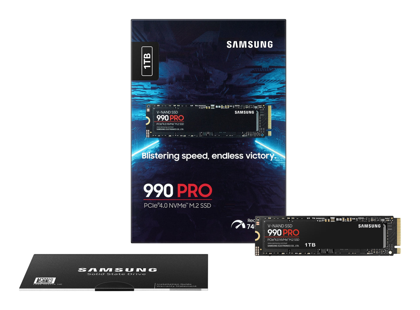 Samsung 990 PRO - 1 TB - M.2 - 7450 MB/s - SSD