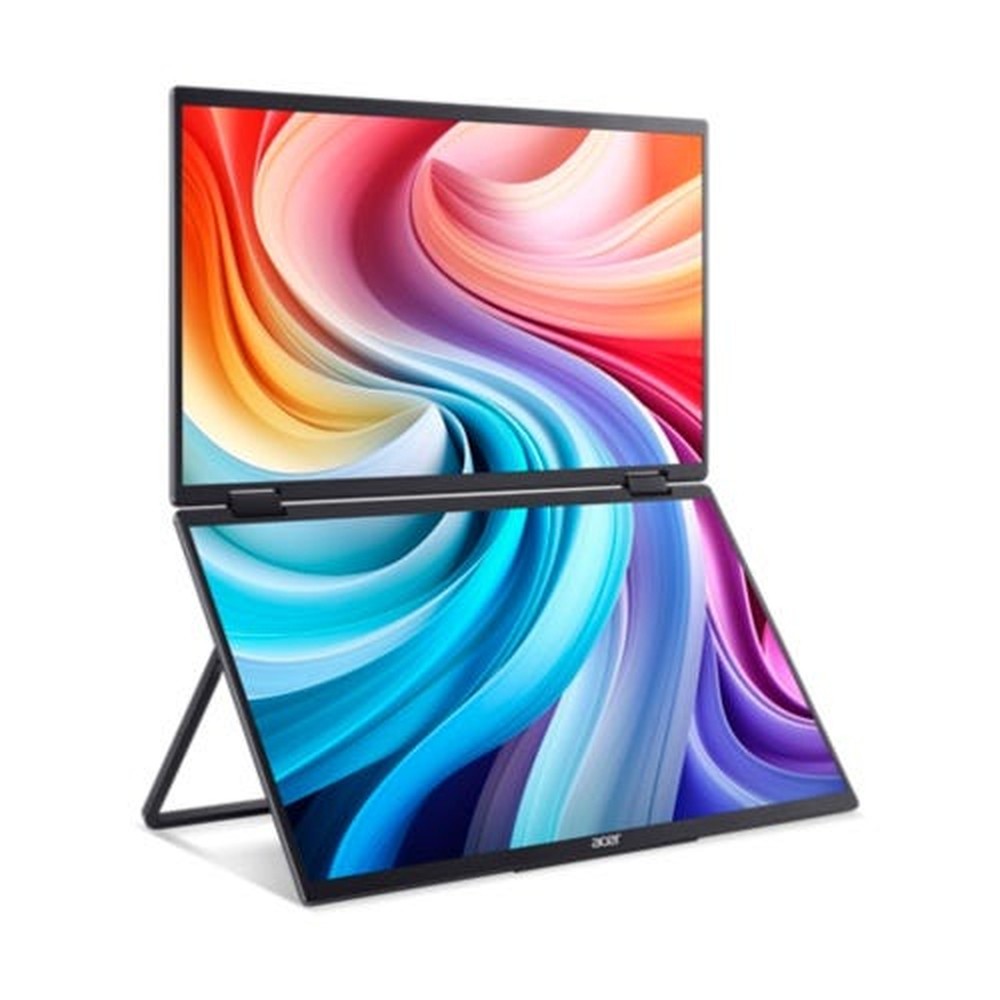 Acer 15.6i 16 9 IPS LED 2x1920x1080 GTG 250 cd/m2 HDMI 1.4/2xType - C/AudioOut - 39,6 cm - Monitor