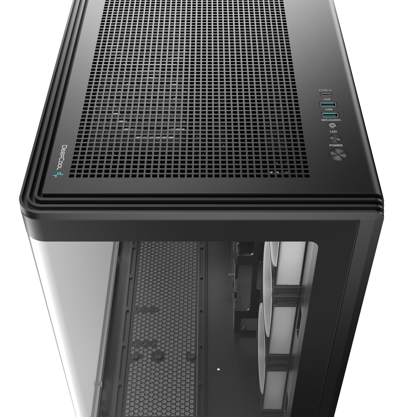 Deepcool CG590U 5F schwarz Panorama Glass - Gehäuse