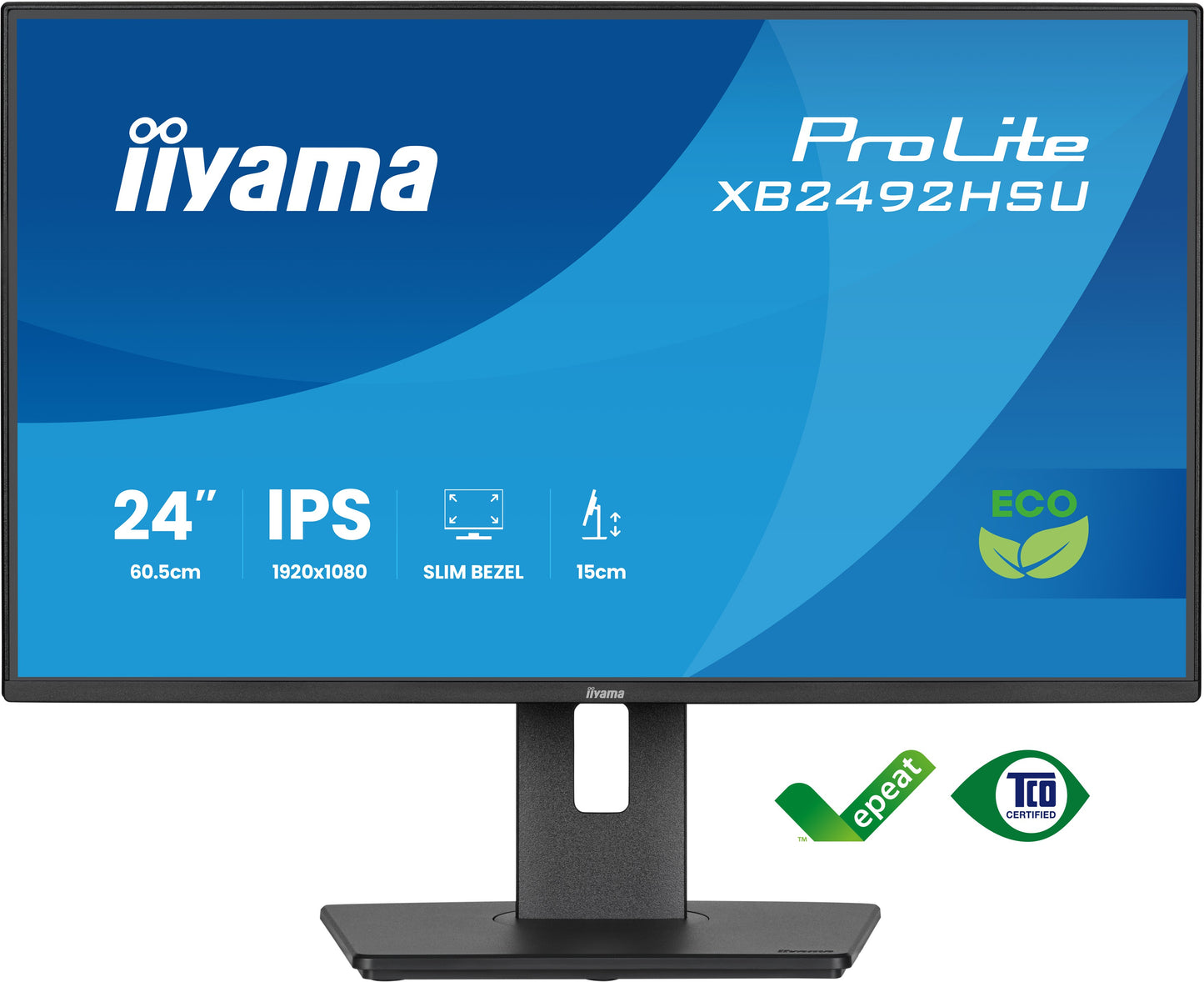 Iiyama ProLite XB2492HSU - B1 24" - 61 cm - Monitor