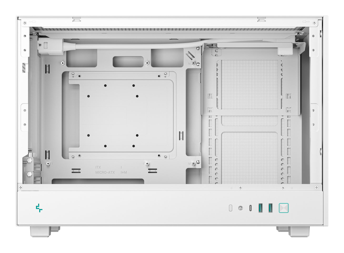 Deepcool Ch260 Micro Tower White - ATX - Gehäuse