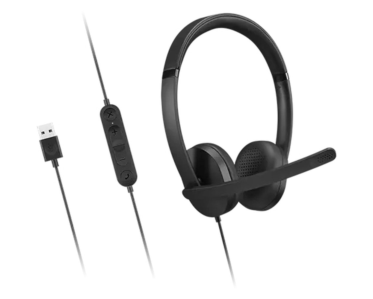 Lenovo Usb - A Wired Stereo Headset Gen 2 - Plug and Play - Headset