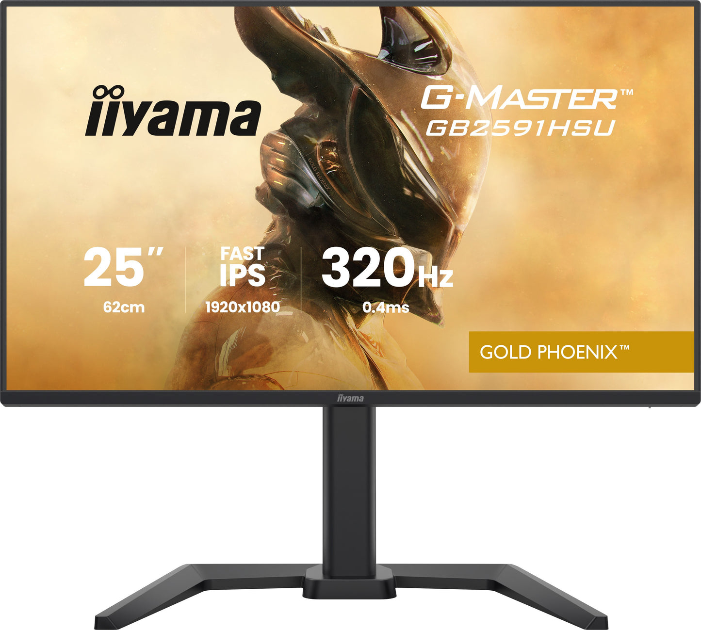 Iiyama G - Master Gold Phoenix GB2591HSU - B1 - LED - Gaming - 25" 24.5" - 62,2 cm - Monitor