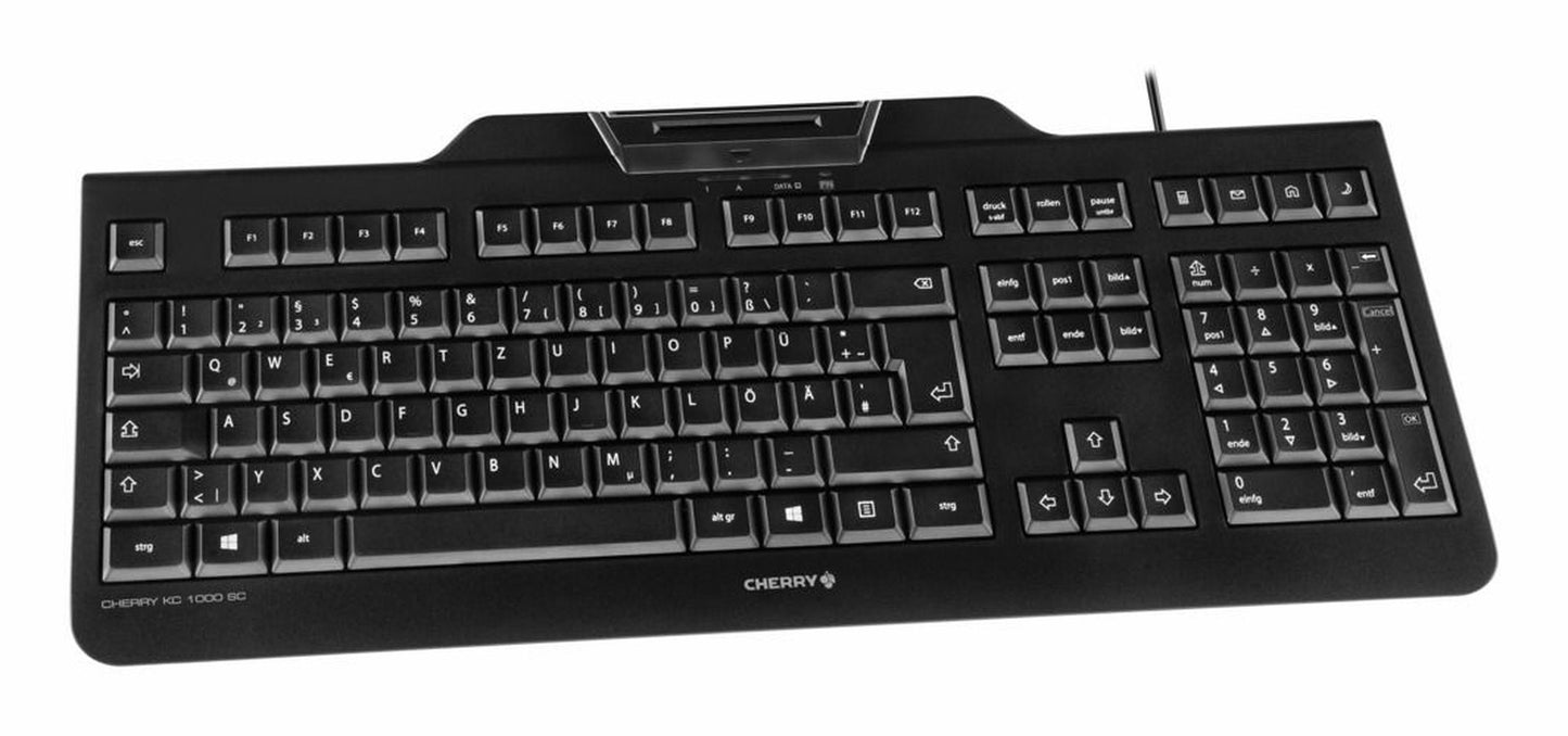 Cherry KC 1000 SC - USB - Tastenschalter: - Tastatur