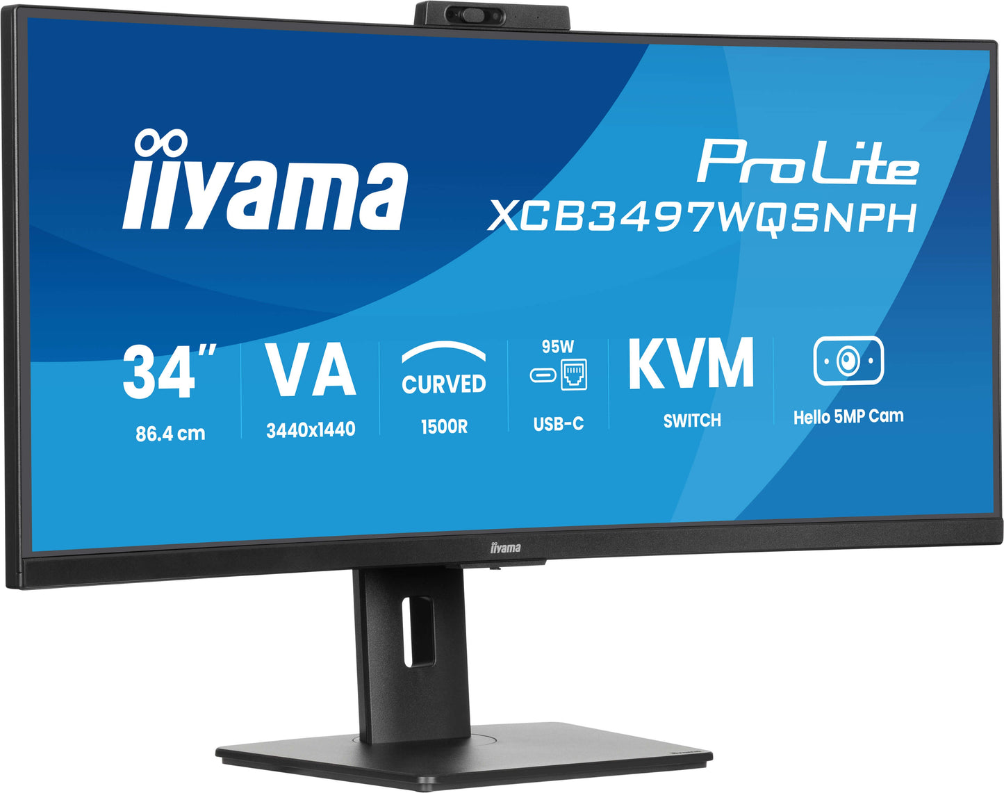 Iiyama XCB3497WQSNPH - B1 34" - 86,4 cm - Monitor