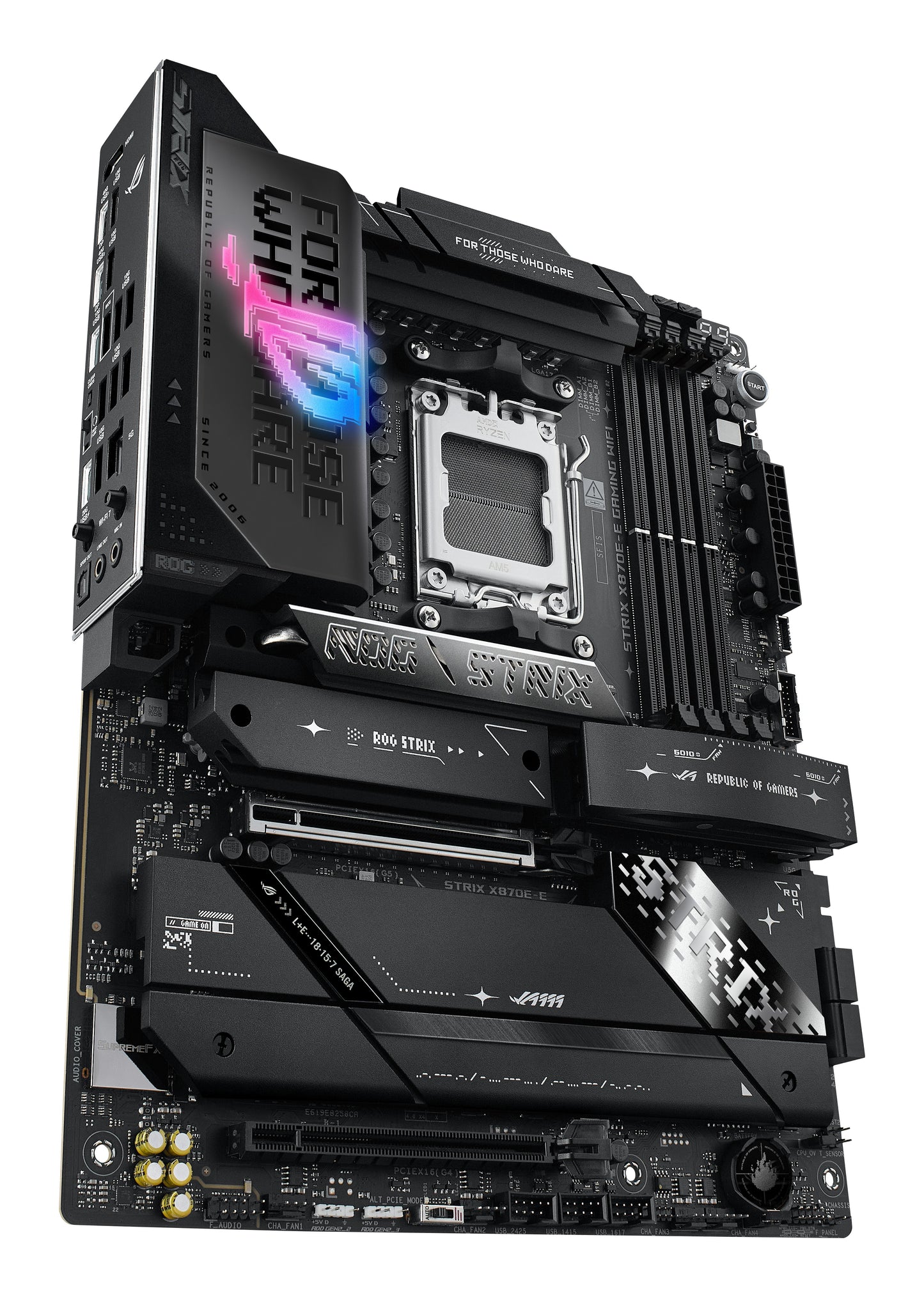ASUS ROG STRIX X870E - E GAMING WIFI - Motherboard - ATX - Socket AM5 - AMD X870E... - AMD Sockel AM5 (Ryzen Zen4) - Mainboard