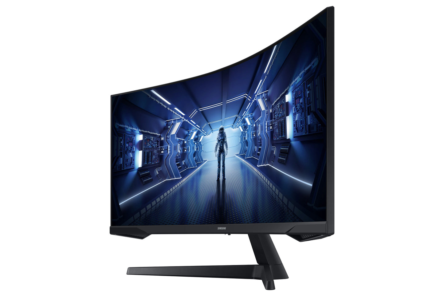 Samsung G55T - 86,4 cm (34") - 3440 x 1440 Pixel - UltraWide Quad HD - LED - Schwarz - Monitor