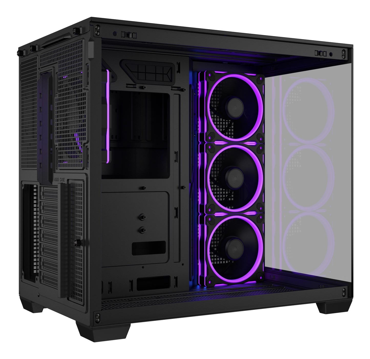 ASUS A32 Plus TG ARGB Black - ATX - Gehäuse