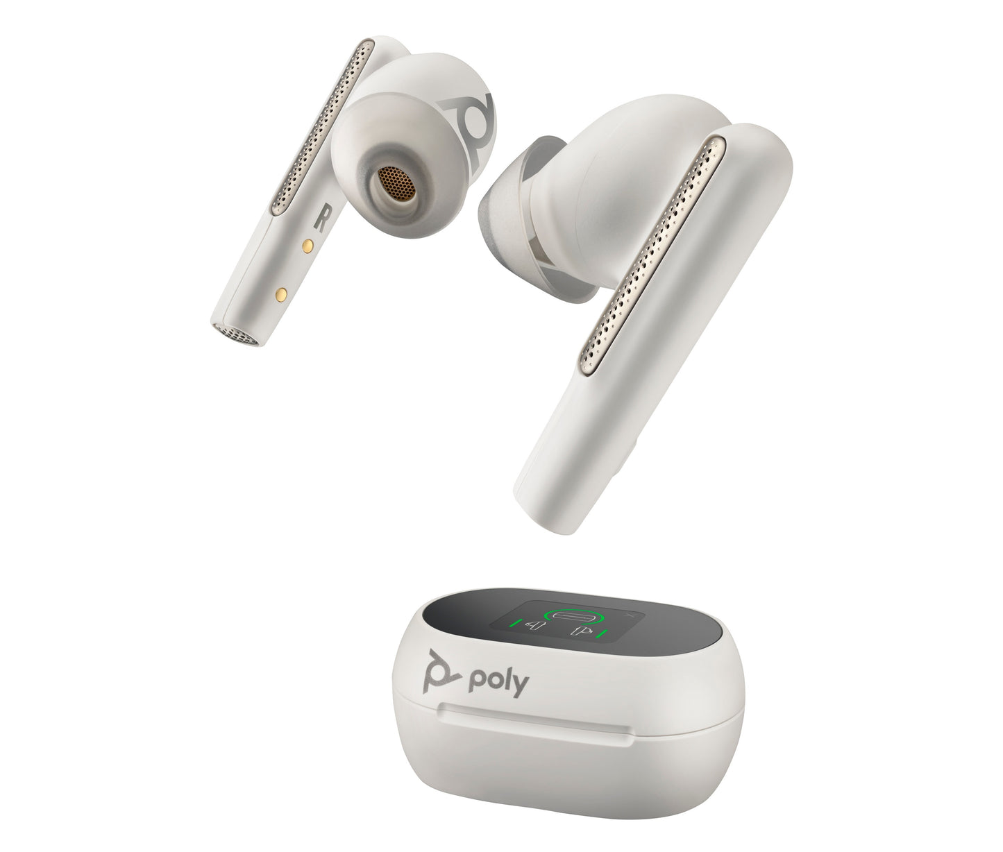 Poly Voyager Free 60/60+ White Earbuds 2 Pieces - Kopfhörer