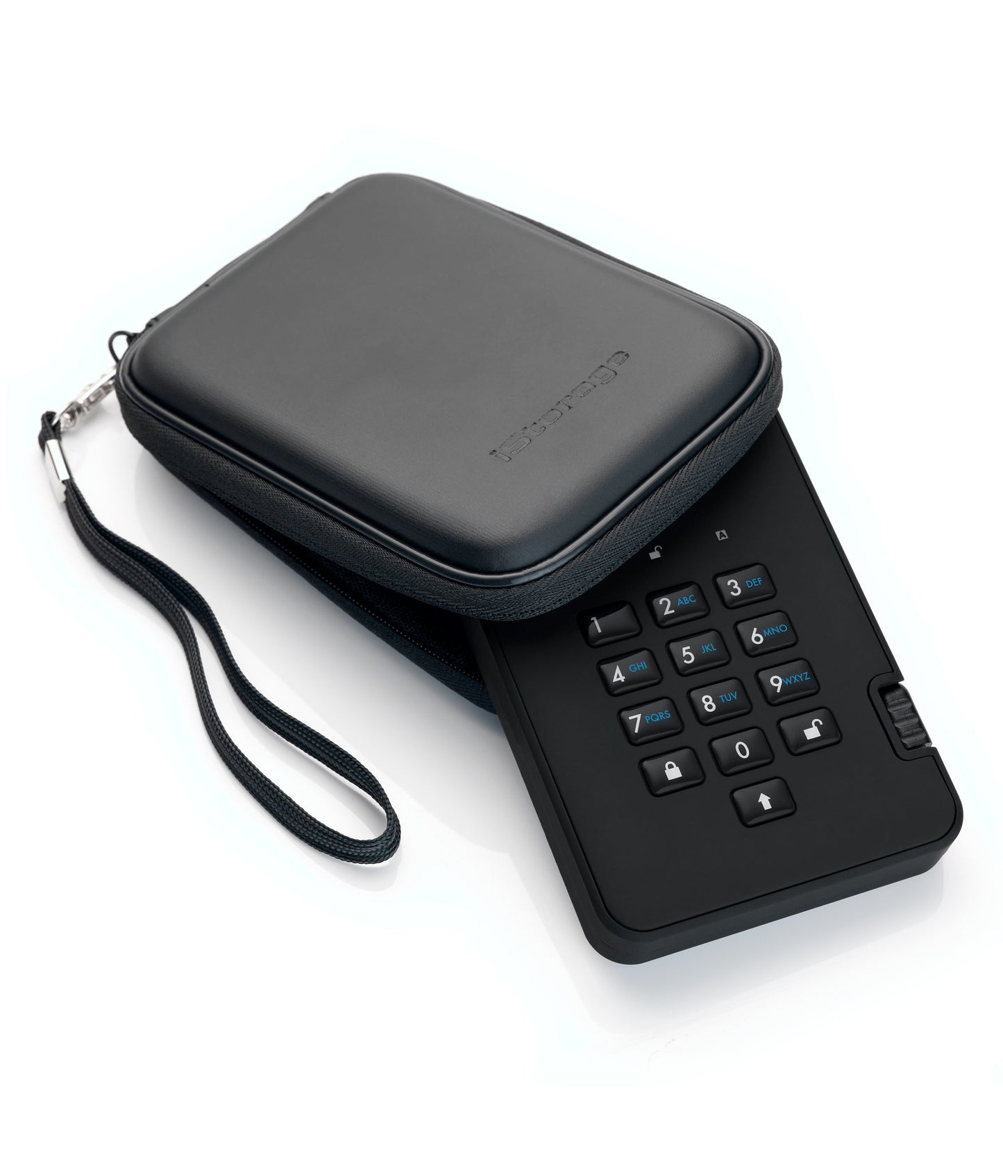 iStorage diskAshur2 256 - bit 2TB USB 3.2 secure encrypted hard drive - Black IS - DA2 - 256 - 2000 - B - 2 TB - 3.2 Gen 1 (3.1 Gen 1) - 5400 RPM - Schwarz - Festplatte
