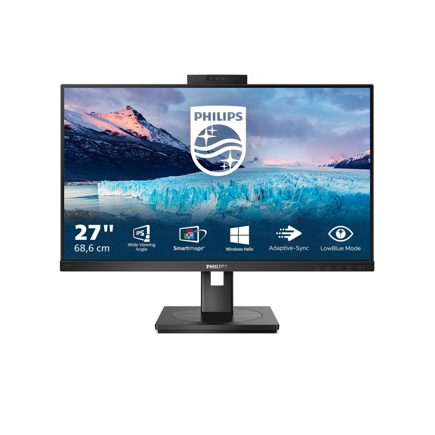 Philips S Line 272S1MH/00 - 68,6 cm (27") - 1920 x 1080 Pixel - Full HD - LED - 4 ms - Schwarz - Monitor