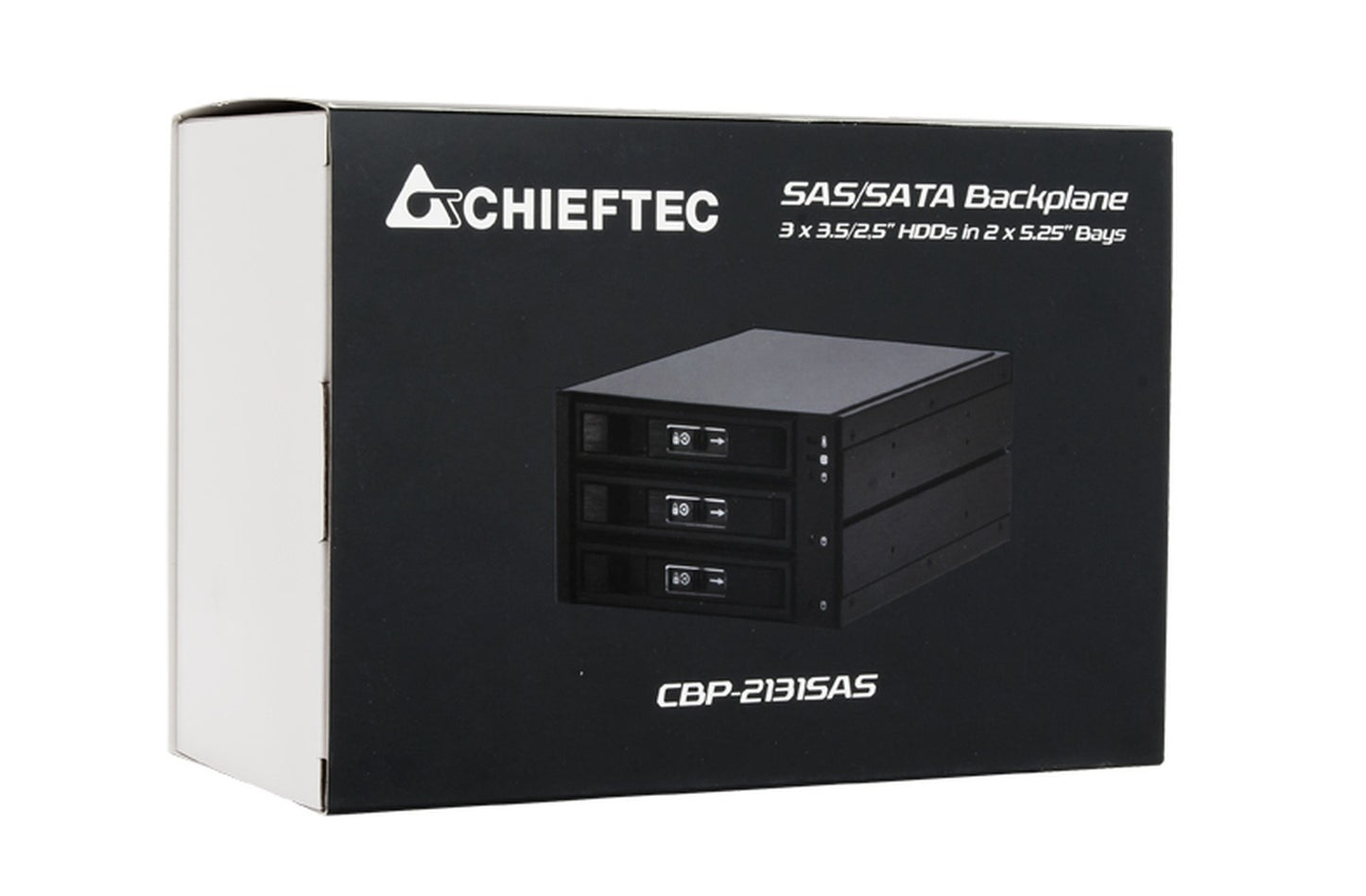 Chieftec CBP - 2131SAS - Carrier Panel - Schwarz - 1 Lüfter - 7 cm - 0 - 1 - 5 - 146 mm - Gehäuse