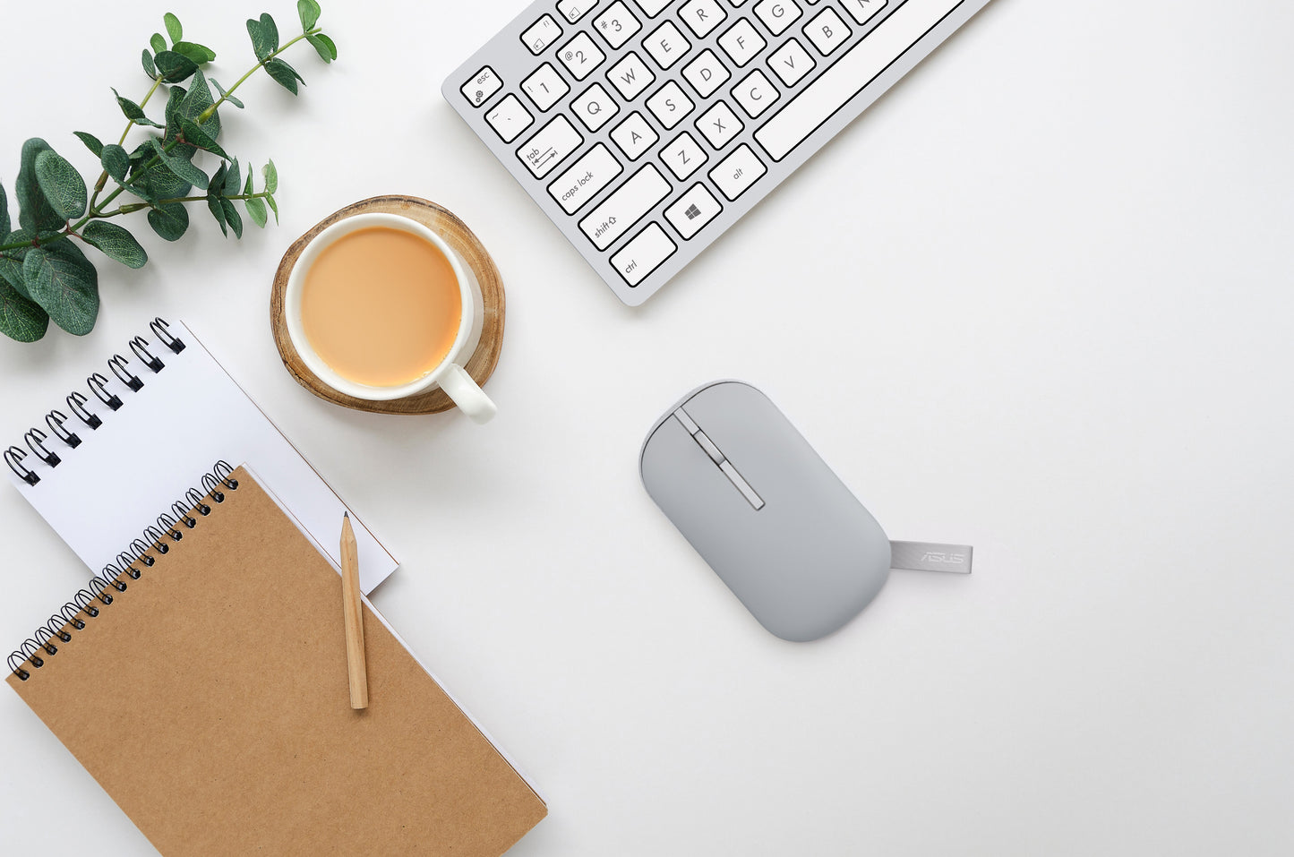 ASUS Marshmallow Md100 Maus wireless - Optisch - Maus