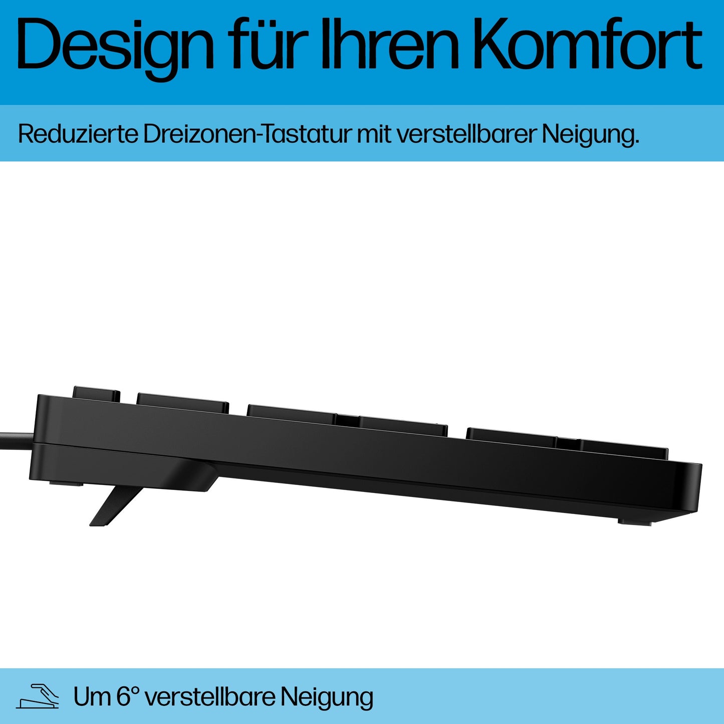 HP Desktop 320K - USB - QWERTZ - Tastatur