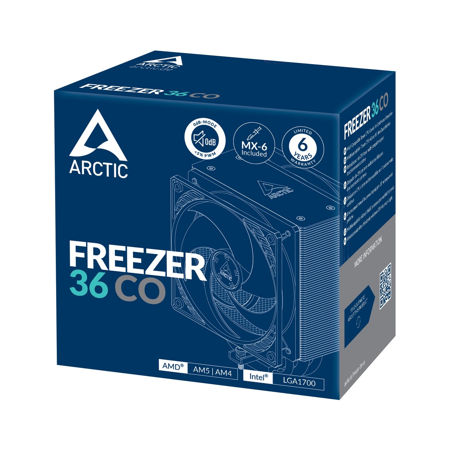 Arctic Freezer 36 Co| Cpu - CPU - AMD Sockel AM4 (Ryzen) - Kühler