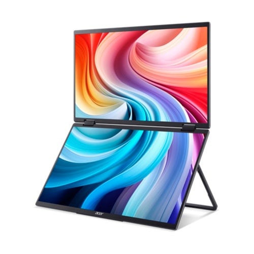 Acer 15.6i 16 9 IPS LED 2x1920x1080 GTG 250 cd/m2 HDMI 1.4/2xType - C/AudioOut - 39,6 cm - Monitor