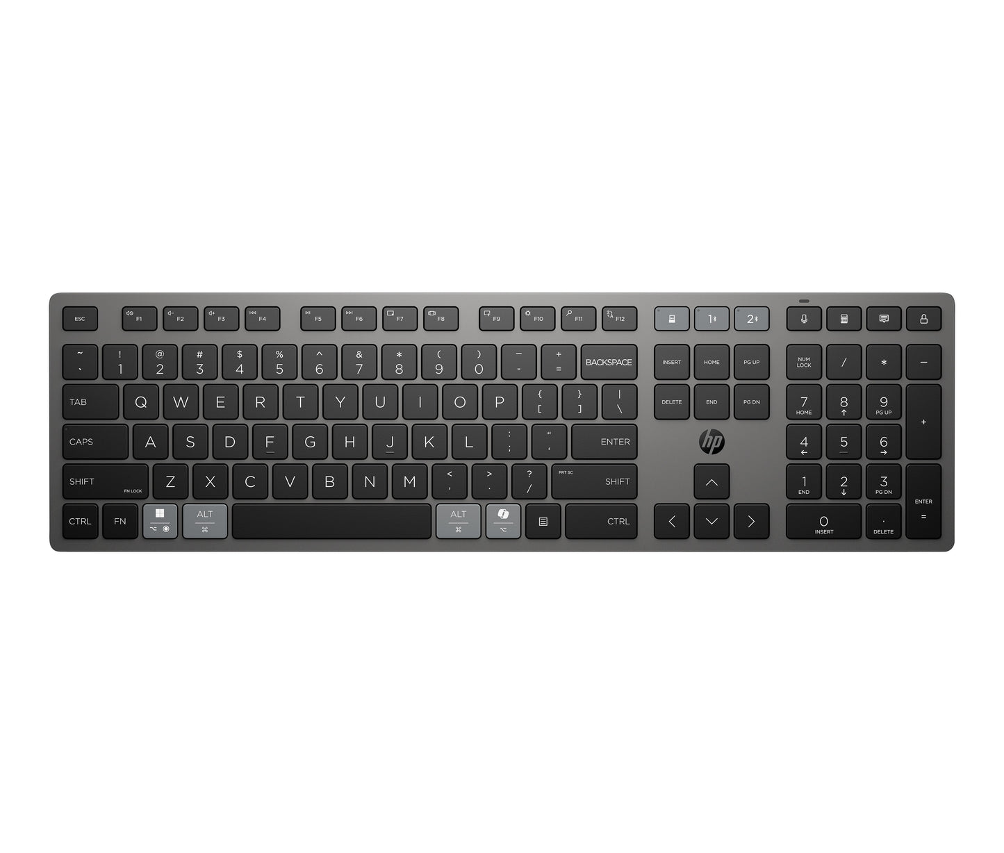 HP 725 - multifunktional wiederaufladbar - QWERTZ - Tastatur