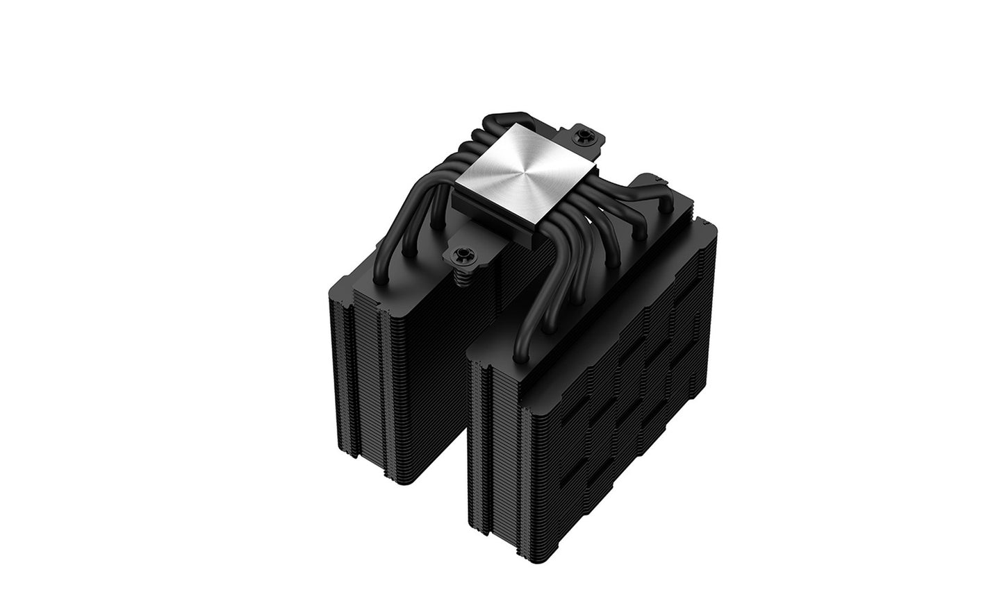 Deepcool AG620 BK ARGB - Luftkühlung - 12 cm - 300 RPM - 1850 RPM - Schwarz - Weiß - Kühler