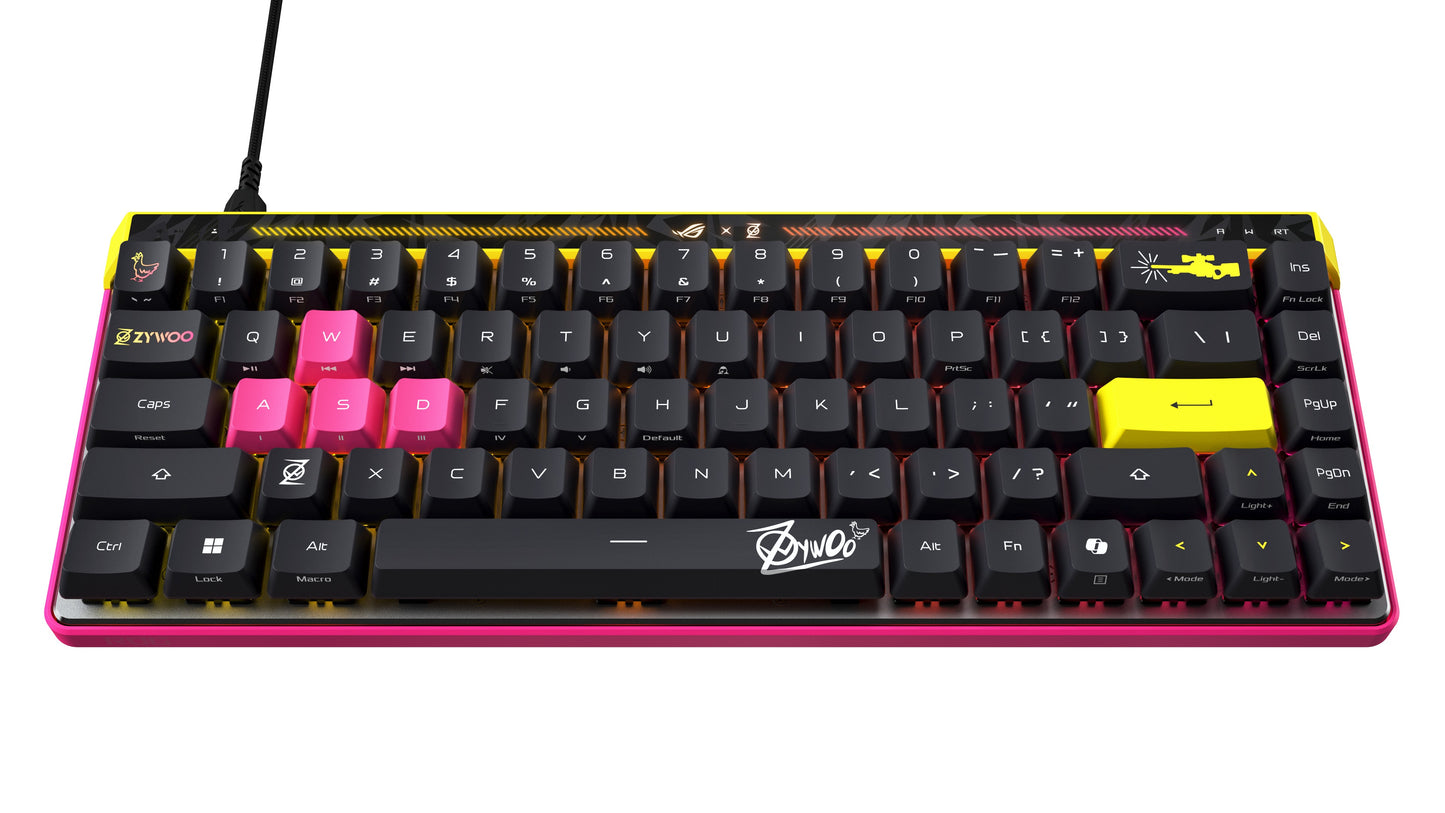 ASUS Tastatur ROG Falchion Ace HFX ZYW/HFX/US/PBT US LAYOUT - QWERTY - Tastatur